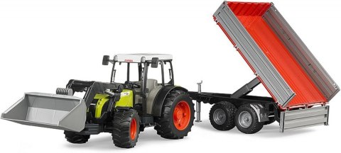 Traktor Claas Nectis 267F z ładowarka BRUDER