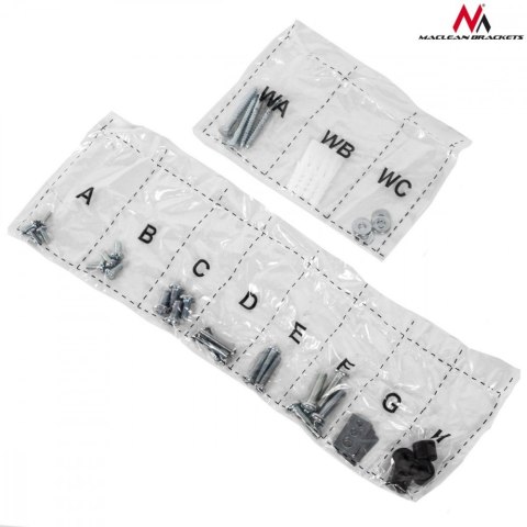 Uchwyt do TV MC-762 37-70 cali 35 kg Czarny Maclean