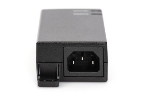 Zasilacz/Adapter PoE 802.3af, max. 48V 15.4W Gigabit 10/100/1000Mbps, aktywny Digitus