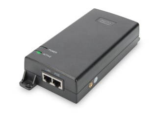 Zasilacz/Adapter PoE+ 802.3at, max. 55V 60W Gigabit 10/100/1000Mbps, aktywny Digitus