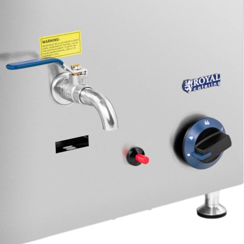 Bemar podgrzewacz wodny gazowy 0.02 bar 3300 W 1 x GN 1/1 Royal Catering