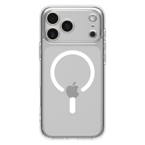 Etui case na iPhone 17 Pro Max MagSafe Ultra Hybrid - przezroczysto-białe SPIGEN