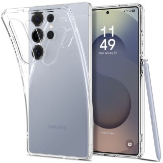 Etui pokrowiec na Samsung Galaxy S25 Ultra Liquid Crystal - przezroczyste SPIGEN