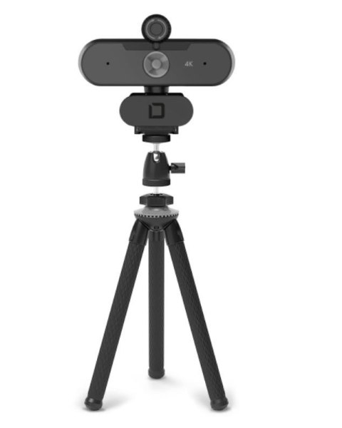 Kamera internetowa Pro Plus 4K czarna DICOTA