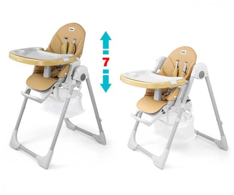 Krzesełko do karmienia Bueno beżowe Milly Mally