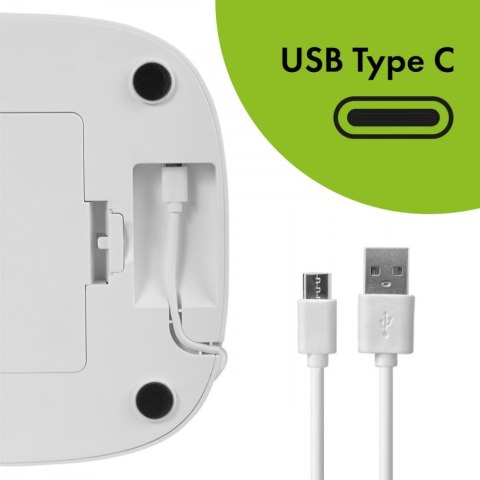 Automatyczny podajnik karmy dla zwierząt GB393 6L, USB 5V1A Biały GreenBlue