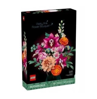 Klocki Botanicals 10342 Piękny bukiet różowych kwiatów LEGO