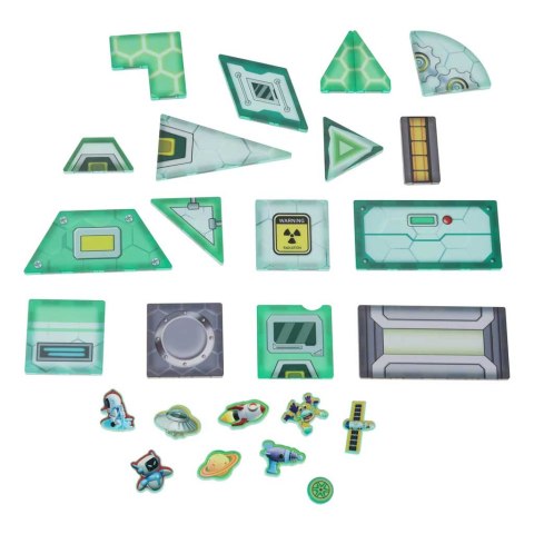 Klocki magnetyczne konstrukcyjne kosmos stacja kosmiczna 108 elementów Kik Sp. z o. o. Sp. k.