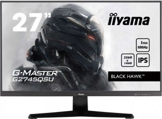 Monitor 27 cali G2745QSU-B2,IPS,QHD,100Hz,1ms,2xUSB,300cd IIYAMA