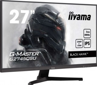 Monitor 27 cali G2745QSU-B2,IPS,QHD,100Hz,1ms,2xUSB,300cd IIYAMA