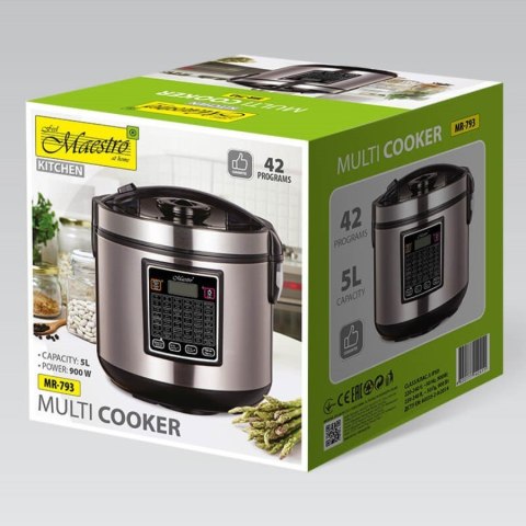 Multicooker 5 l, 42 programy, 900W MR-793 Feel-Maestro