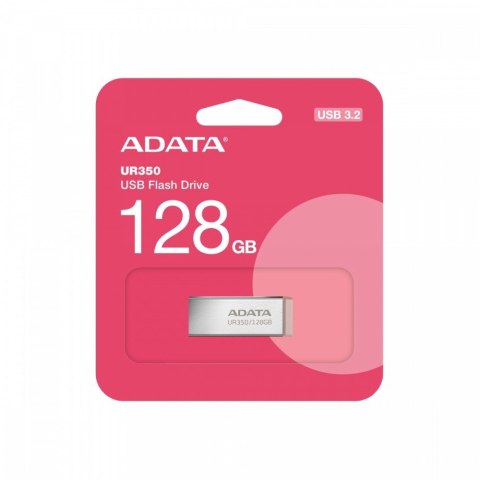 Pendrive UR350 128GB USB3.2 Gen1 Metal brązowy Adata