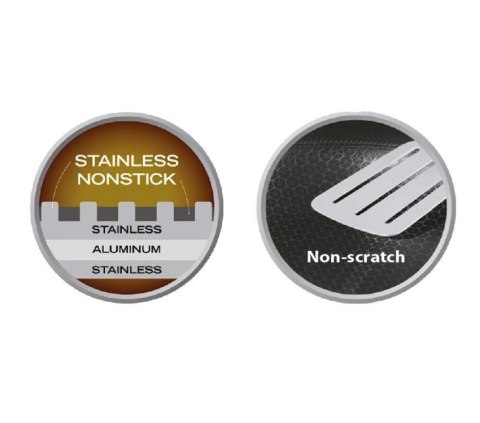 Profesjonalna patelnia / Wok 30 cm MR-1224-30 Feel-Maestro