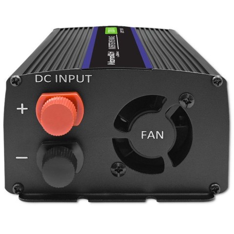 Przetwornica napięcia Monolith 1200 MS Wave | 12V na 230V | 600/1200W | USB Qoltec