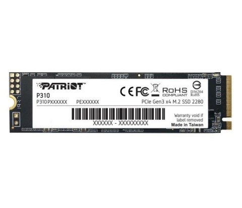 Dysk SSD 1.92TB P310 PCIe M.2 Gen3 x4 NVMe 2100/1800MB/s Patriot