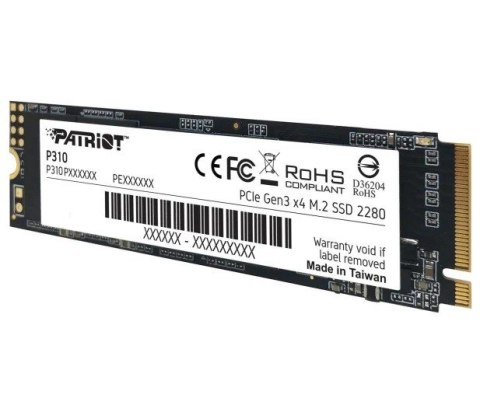 Dysk SSD 1.92TB P310 PCIe M.2 Gen3 x4 NVMe 2100/1800MB/s Patriot