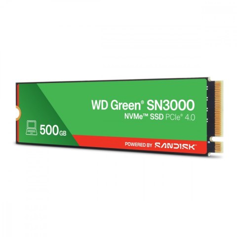 Dysk SSD Green 500GB M.2 2280 SN3000 NVMe PCIE4.0 Western Digital