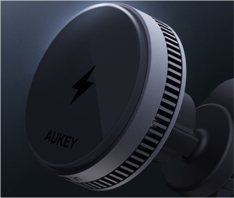 HD-MC13A Qi2 15W 3A chłodząca ładowarka bezprzewodowa samochodowa AUKEY