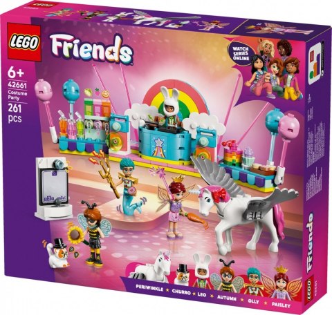 Klocki Friends 42661 Bal przebierańców z jednorożcem i wróżką LEGO