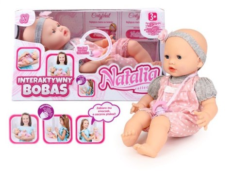 Lalka Natalia Bobas mimiczny 41 cm Artyk