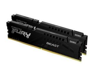 Pamięć DDR5 Fury Beast 128GB(2*64GB)/5600 CL36 czarna Kingston