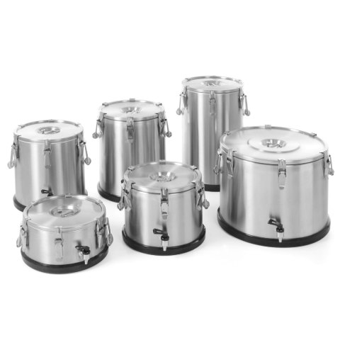 Pojemnik termiczny termos stalowy do transportu żywności 50L - Hendi 710319 Hendi