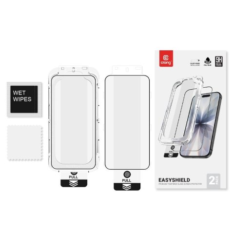 Szkło hartowane EasyShield 2-Pack - iPhone 17 Pro Max / iPhone 16 Pro Max (2 sztuki) CRONG