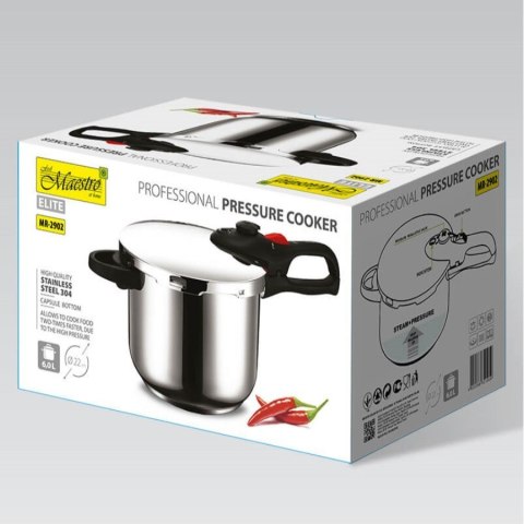 Szybkowar / garnek ciśnieniowy 6l, 22cm, 80kPa MR-2902 Feel-Maestro
