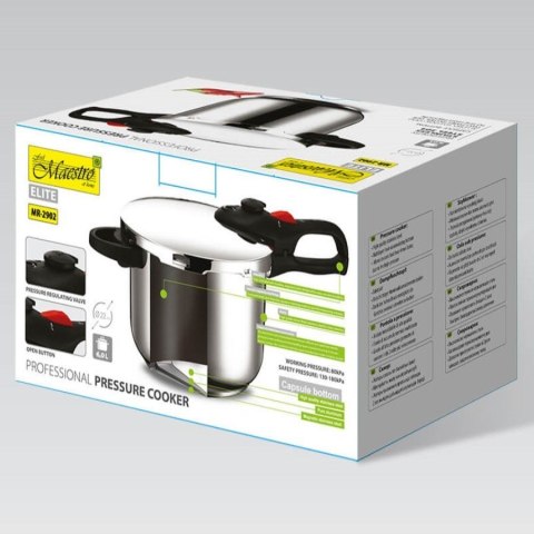 Szybkowar / garnek ciśnieniowy 6l, 22cm, 80kPa MR-2902 Feel-Maestro