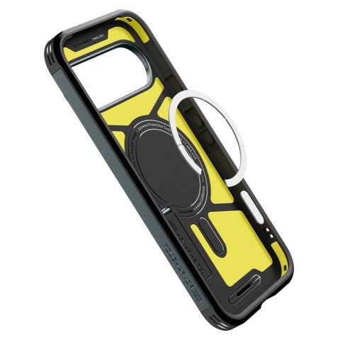 Etui ochronne na Google Pixel 10 / 10 Pro Tough Armor Mag MagSafe - zielone SPIGEN
