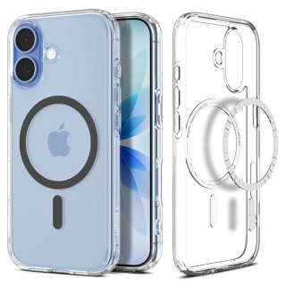 Etui pokrowiec na iPhone 17 Ultra Hybrid MagSafe - przezroczysto-szare SPIGEN