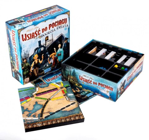 Gra Wsiąść do Pociągu: Dookoła Świata Rebel