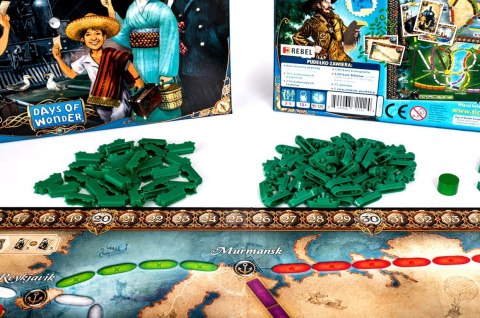 Gra Wsiąść do Pociągu: Dookoła Świata Rebel