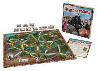 Gra Wsiąść do Pociągu Kolekcja Map 6.5 Polska Rebel