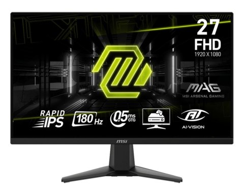 Monitor 27 cali MAG 275F LED/FHD/Flat/180Hz/czarny MSI