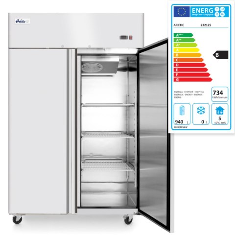 Szafa chłodnicza 2-drzwiowa Profi Line GN2/1 1300 L - Hendi 232125 Hendi