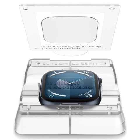 Szkło hybrydowe na Apple Watch 10 46 mm przezroczyste - 2 szt. SPIGEN