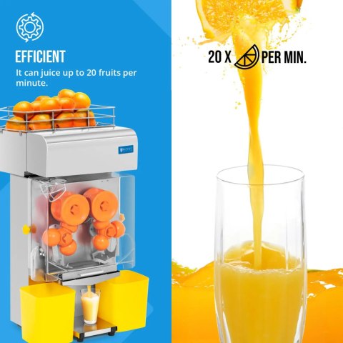 Wyciskarka automatyczna do pomarańczy 20 szt. / min 200 W Royal Catering