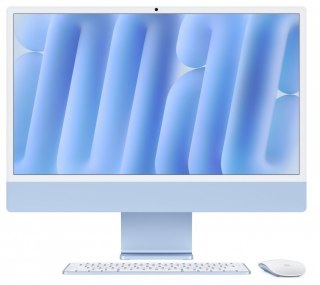 IMac 24 cale: M4 10/10, 16GB, 256GB SSD - Niebieski Apple