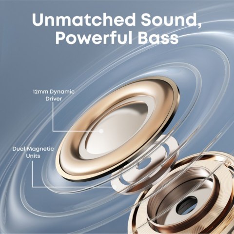 Słuchawki Soundcore AeroClip Bluetooth czarne Anker