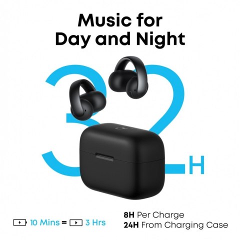Słuchawki Soundcore AeroClip Bluetooth czarne Anker