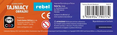 Gra Tajniacy Obrazki (Edycja 2025) Rebel