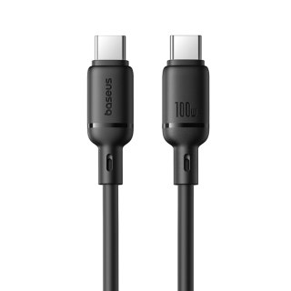 Kabel przewód USB-C 100W 1m - czarny BASEUS