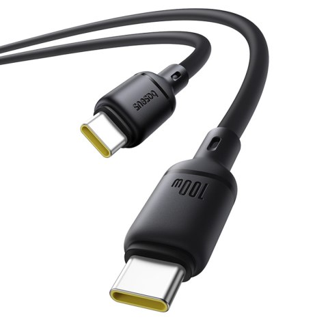 Kabel przewód USB-C 100W 1m - czarny BASEUS