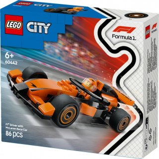 Klocki City 60442 F1 Kierowca i bolid McLaren LEGO