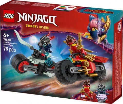Klocki Ninjago 71838 Wyścig motocyklowy Kaia LEGO