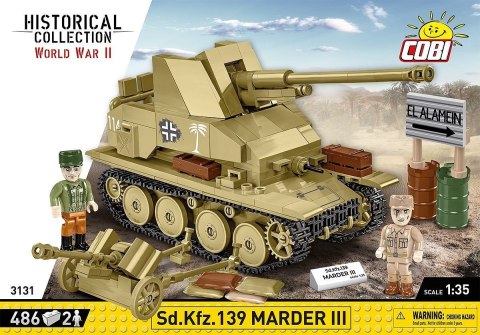 Klocki Sd.Kfz. Marder III 486 klocków Cobi Klocki