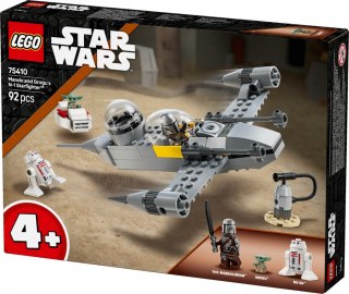 Klocki Star Wars 75410 Myśliwiec N-1 Mando i Grogu LEGO
