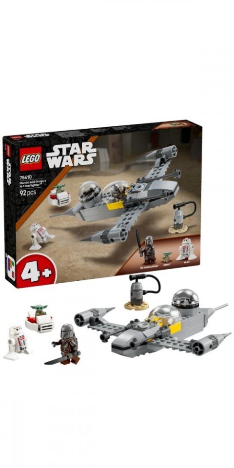 Klocki Star Wars 75410 Myśliwiec N-1 Mando i Grogu LEGO
