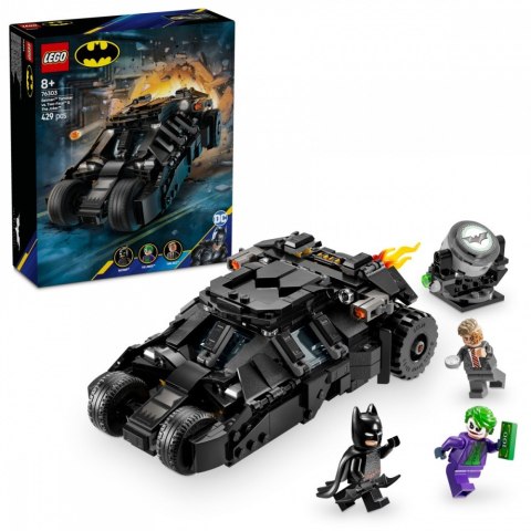 Klocki Super Heroes 76303 Tumbler Batmana kontra Dwie Twarze i Joker LEGO